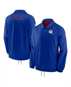 Мужская куртка royal buffalo bills sideline coaches performance full-snap Nike