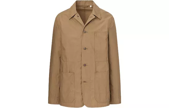 Мужская куртка-рубашка UNIQLO U, 37 коричневый