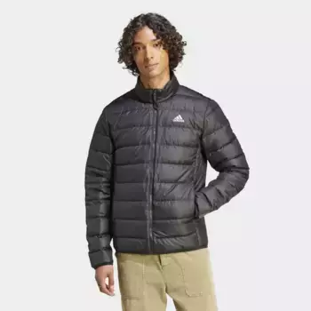 Мужская легкая пуховая куртка Adidas Essentials, чёрный