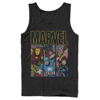 Мужская майка Marvel Classic Avengers Group со вставками Licensed Character