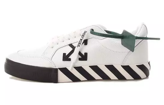 Кроссовки мужские Off-White низкие, белый / черный