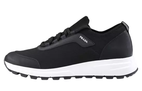 Кроссовки мужские Prada Low-Top, черный / белый