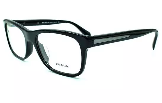 Оправа для мужских очков Prada, черный / серый