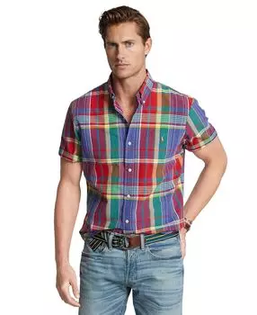 Мужская оксфордская рубашка классического кроя Polo Ralph Lauren, мульти
