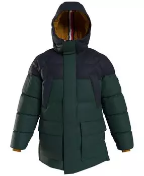 Мужская парка с цветными блоками Tommy Hilfiger