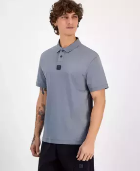 Мужская поло Deabono_D Regular-Fit Hugo Boss, серый