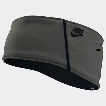 Мужская повязка на голову Nike Tech Fleece, зеленый