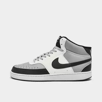 Мужская повседневная обувь Nike Court Vision Mid Next Nature, серый