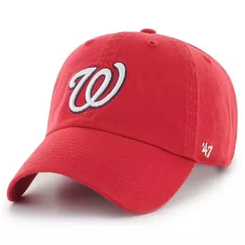 Мужская регулируемая шляпа Red Washington Nationals Heritage 47 '47