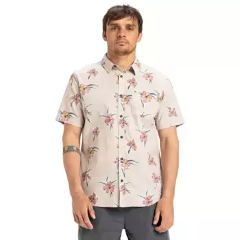 Мужская рубашка Apero Classic Quiksilver, серый
