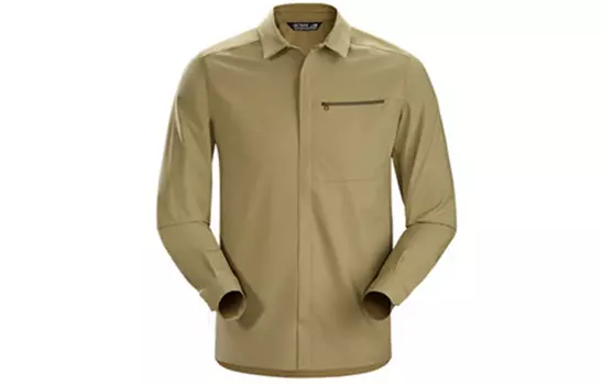 Мужская рубашка Arcteryx, цвет Black