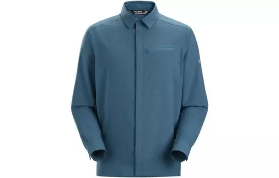 Мужская рубашка Arcteryx, цвет Black Heather