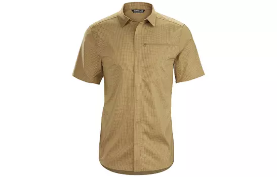 Мужская рубашка Arcteryx, цвет Brown Checked