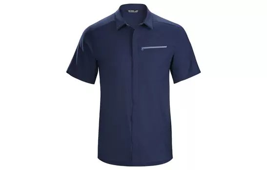 Мужская рубашка Arcteryx, цвет Cobalt Moon