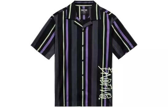 Мужская рубашка Badfive черная Lining, черный