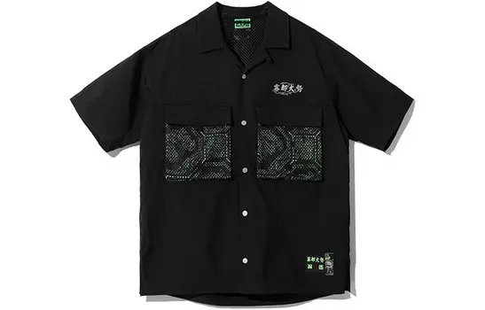 Мужская рубашка Badfive черная Lining, черный