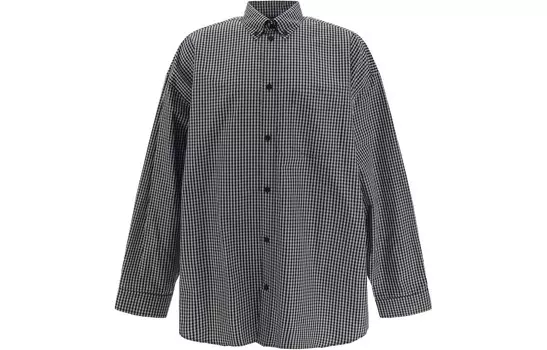 Мужская рубашка Balenciaga, черный/белый