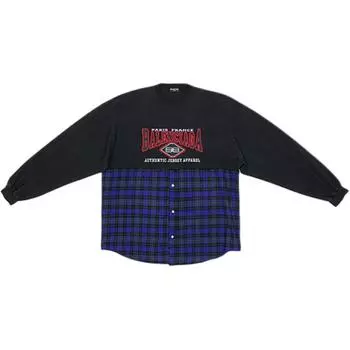 Мужская рубашка Balenciaga, синий