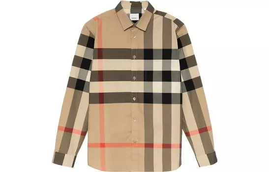 Мужская рубашка Burberry, бежевый