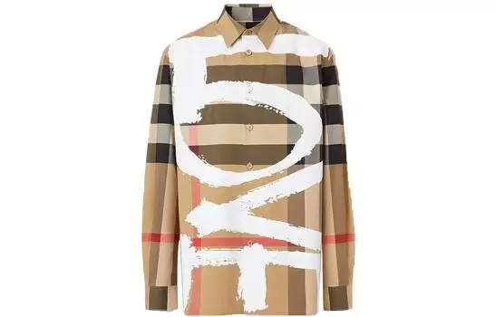 Мужская рубашка Burberry, цвет Archive Beige