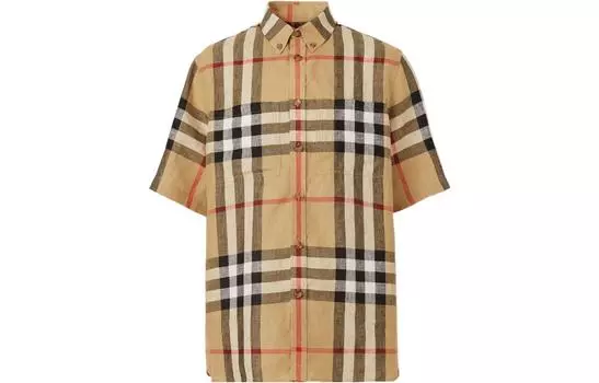 Мужская рубашка Burberry, цвет Archive Beige
