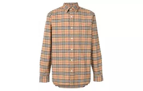 Мужская рубашка Burberry, цвет Archive Beige