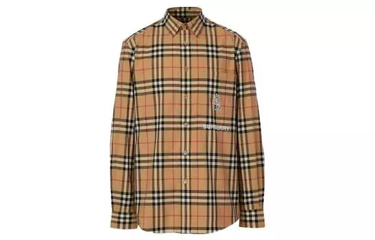 Мужская рубашка Burberry, цвет Archive Beige