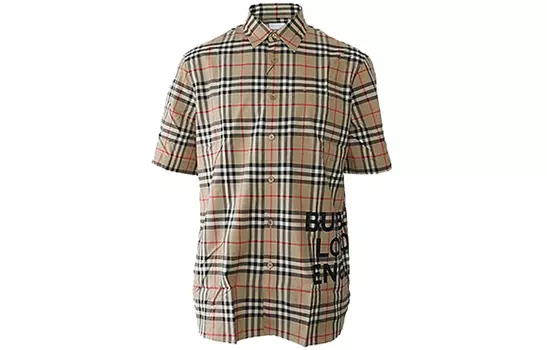 Мужская рубашка Burberry, цвет Archive Beige