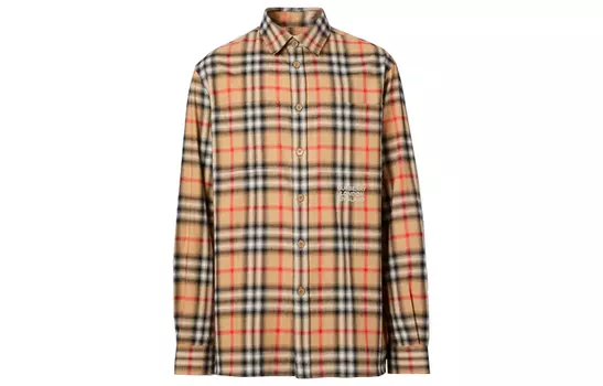 Мужская рубашка Burberry, цвет ArchiveBeige