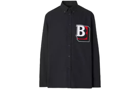 Мужская рубашка Burberry, цвет Black
