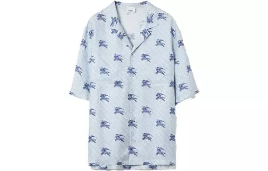 Мужская рубашка Burberry, цвет Blue