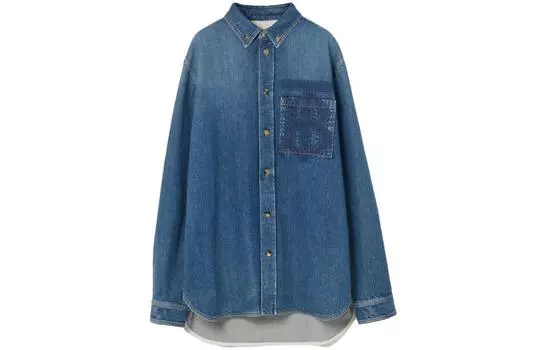 Мужская рубашка Burberry, цвет Blue