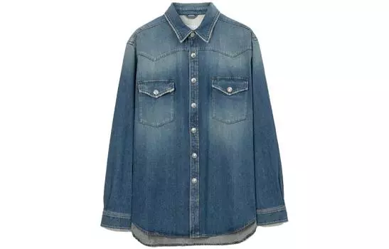 Мужская рубашка Burberry, цвет Blue