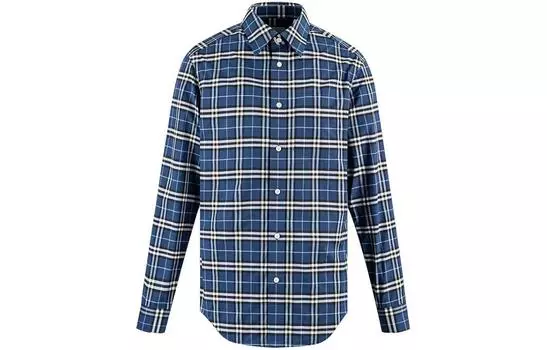 Мужская рубашка Burberry, цвет Blue