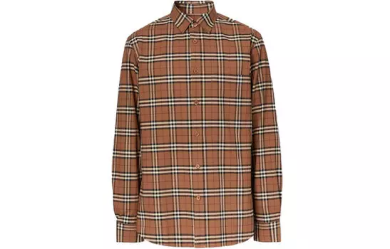 Мужская рубашка Burberry, цвет Brown