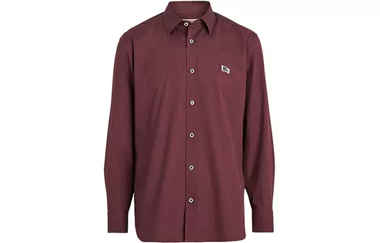 Мужская рубашка Burberry, цвет Burgundy