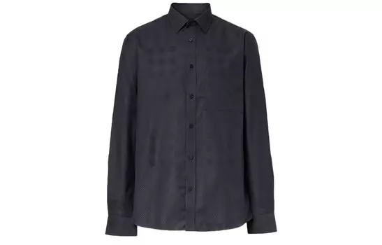 Мужская рубашка Burberry, цвет Charcoal Gray