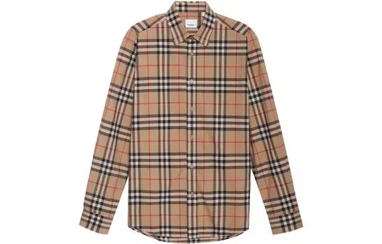Мужская рубашка Burberry, хаки