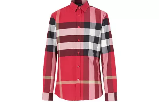 Мужская рубашка Burberry, красный