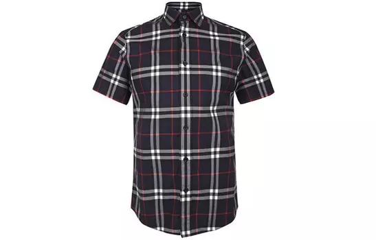 Мужская рубашка Burberry, темно-синий