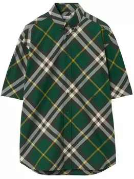 Мужская рубашка Burberry, зеленый