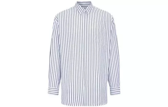 Мужская рубашка Calvin Klein, цвет Blue line stripe