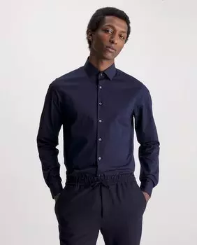 Мужская рубашка Calvin Klein, темно-синий