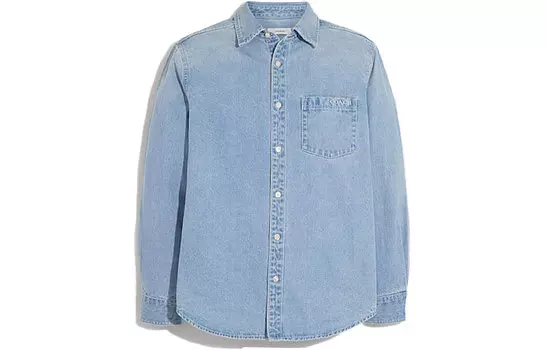 Мужская рубашка COACH, цвет Blue
