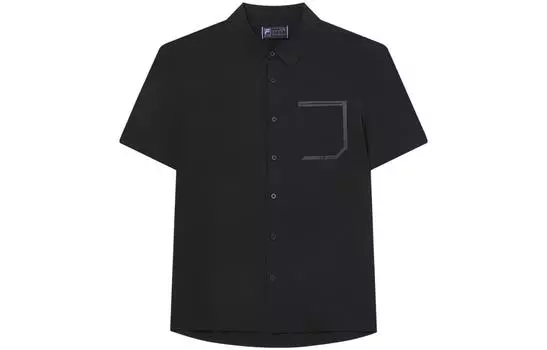 Мужская рубашка ФИЛА FILA, цвет Black