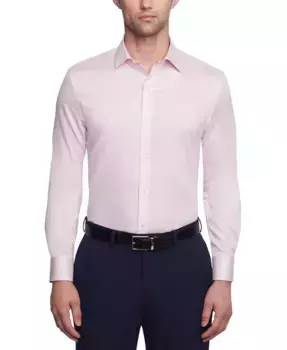Мужская рубашка Flex Wrinkle Free Stretch Twill, классического и узкого кроя Tommy Hilfiger, синий
