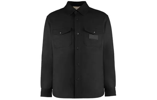 Мужская рубашка GUCCI, цвет Black
