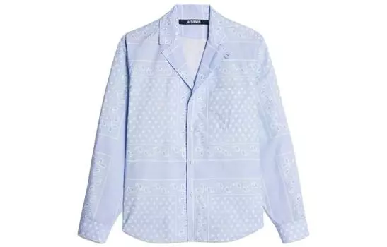 Мужская рубашка Jacquemus, цвет Blue
