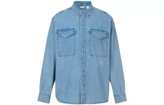 Мужская рубашка Levi's levi’s, цвет Blue