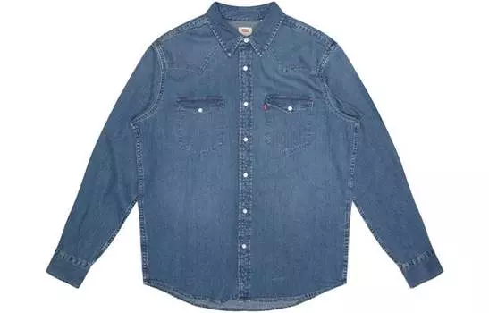 Мужская рубашка Levi's levi’s, цвет Blue